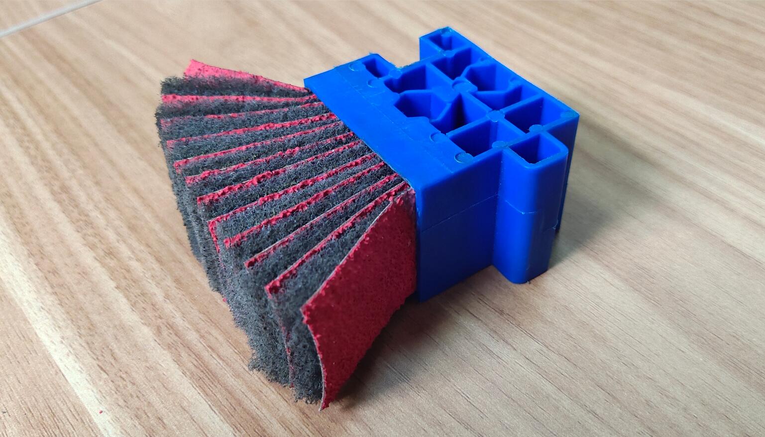 祥生專利“一圈兩磨”的磨料帶 8